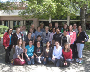 A group of Arlington NDT students posing for photo